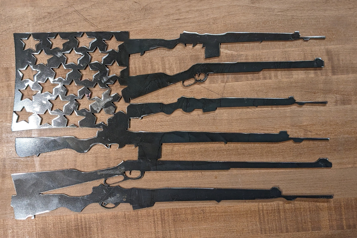 Rifle American Flag